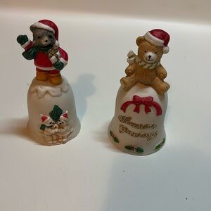 Bear Christmas Bells